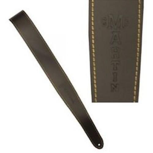 Martin 18A0045 Slim Leather Guitar Strap-Brown-Music World Academy