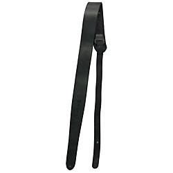Martin 18A0064 2" Leather Logo Guitar Strap-Black-Music World Academy