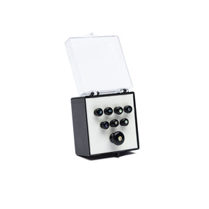 Martin 18APP42 Bridge Pins & End Pin Set-Pearl/Black-Music World Academy
