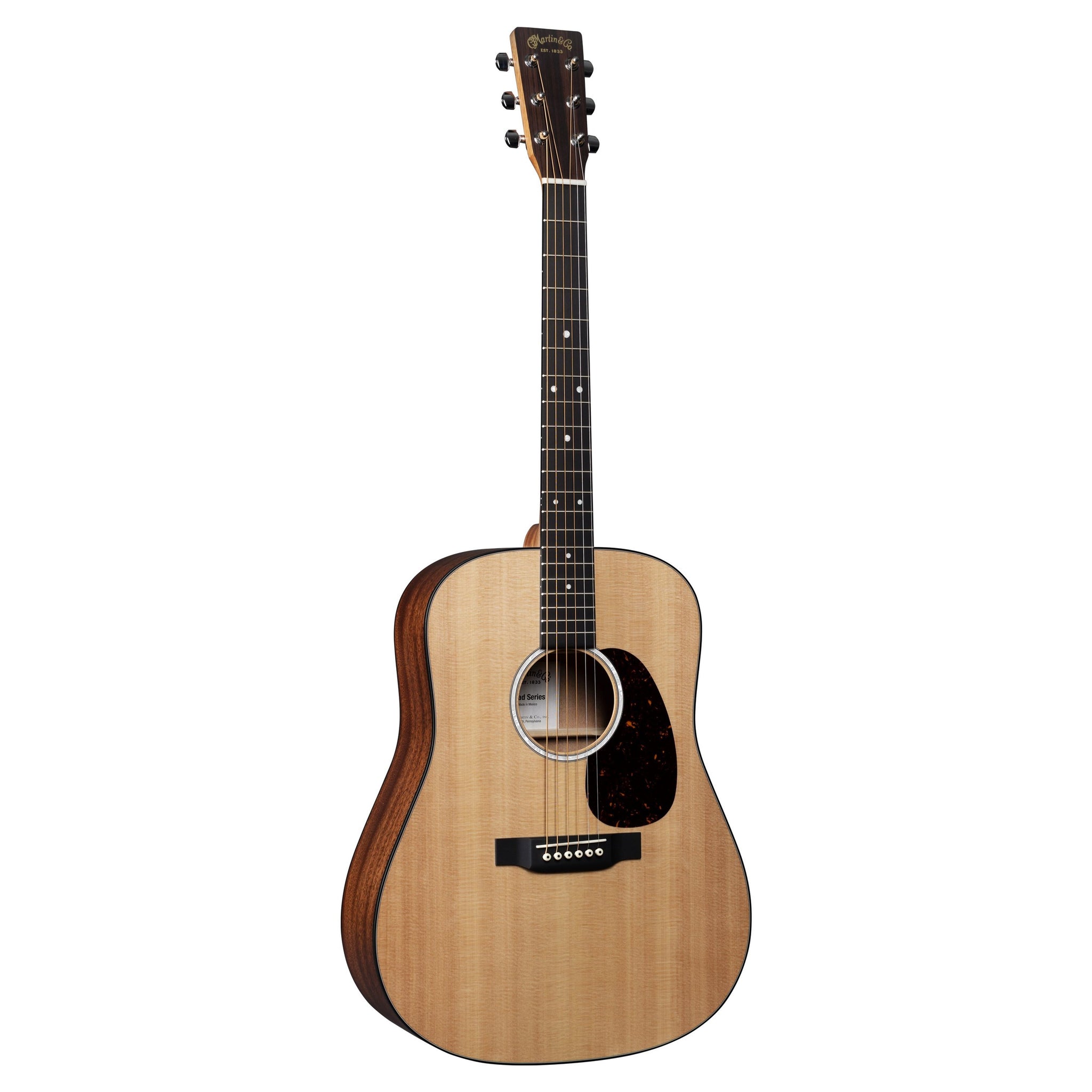 Martin D10E-02 Road Series Sitka Top Acoustic/Electric Guitar with Soft Case-Music World Academy