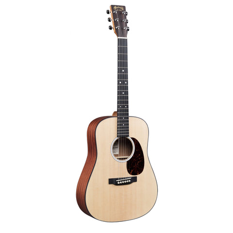 Martin DJR-10 Dreadnought Junior Acoustic Guitar with Gig Bag-Satin Natural-Music World Academy