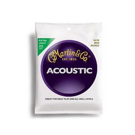 Martin M170 80/20 Bronze Acoustic Guitar Strings Extra Light 10-47-Music World Academy