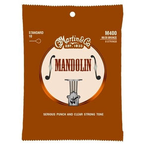 Martin M400 80/20 Bronze Mandolin Strings 10-34-Music World Academy