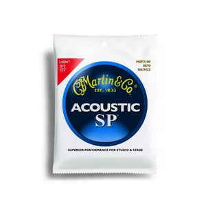 Martin MSP3100 SP 80/20 Bronze Acoustic Guitar Strings Light 12-54 (Discontinued)-Music World Academy