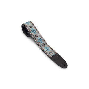 Martin Retro Jacquard Guitar Strap-Blue Vintage-Music World Academy