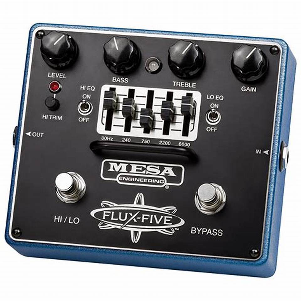 Mesa Boogie FP.FLUX5 Flux 5 Overdrive Pedal with 5-Band EQ (Discontinued)-Music World Academy