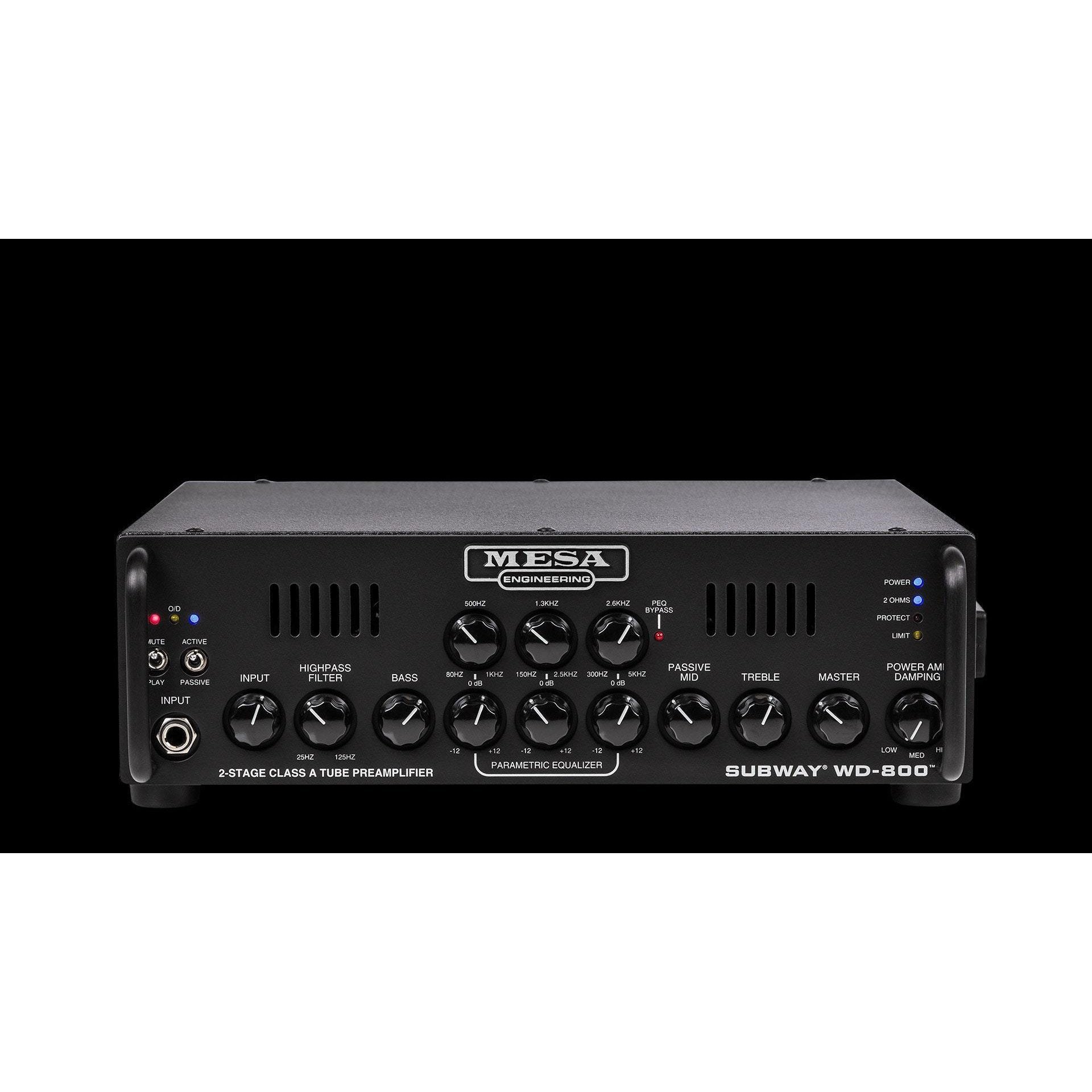 Mesa Boogie WD-800 Subway Bass Amp Head-800 Watts-Music World Academy