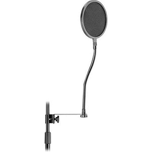 On-Stage ASVS6-GB Pop Blocker Filter with Bar Clamp and 13" Gooseneck-Music World Academy