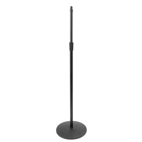On-Stage MS-9212 Heavy-Duty Low-Profile Microphone Stand-12" Base-Music World Academy
