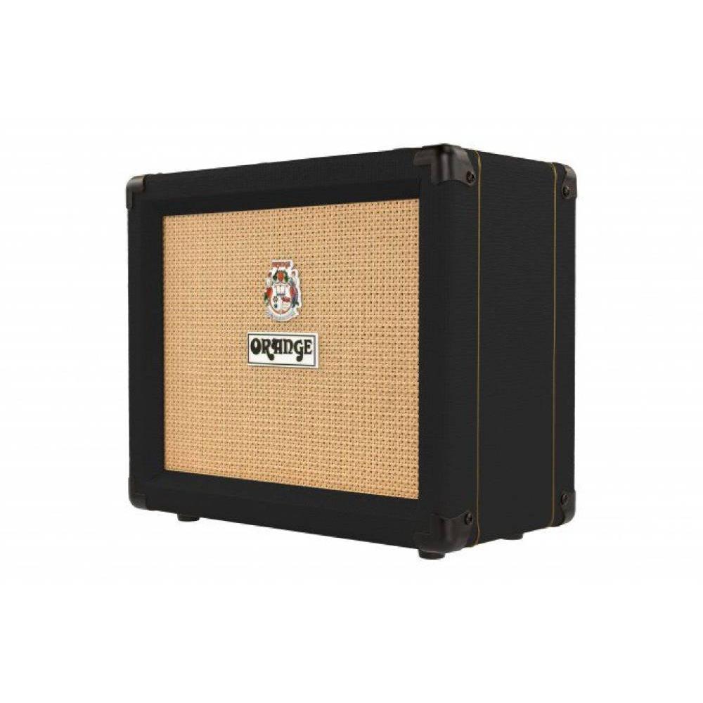 Orange CRUSH-20-BK Black Combo Guitar Amp with 8" Speaker -20 Watts-Music World Academy