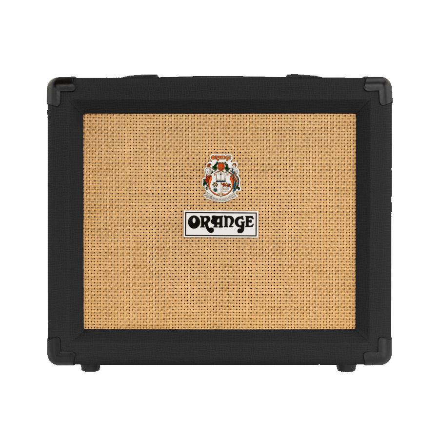 Orange CRUSH 20RT-BK Combo Guitar Amp with 8" Speaker & 20 Watts-Black-Music World Academy