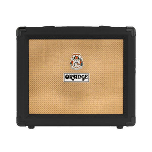 Orange CRUSH 20RT-BK Combo Guitar Amp with 8" Speaker & 20 Watts-Black-Music World Academy