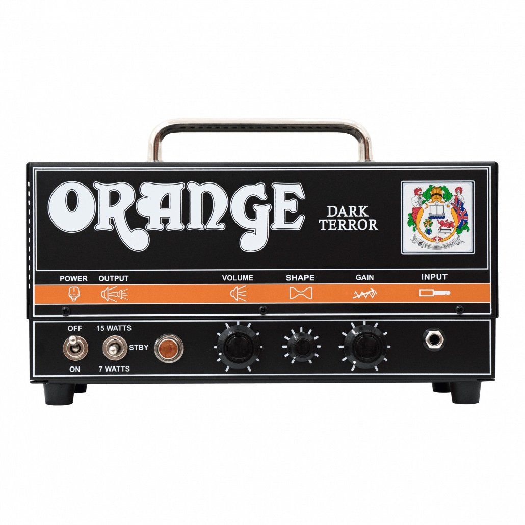 Orange DA15H Dark Terror 4 Stage Guitar Amp Head-15 Watts-Music World Academy