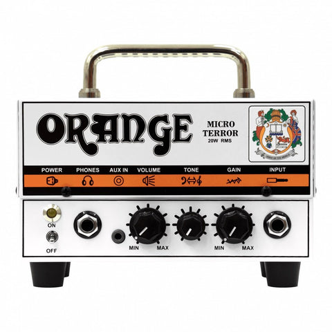 Orange MT20 Micro Terror Mini Hybrid Guitar Amp Head-20 Watts-Music World Academy