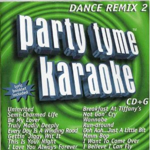 Party Tyme PTKDR2 Karaoke CD Dance Remix 2-Music World Academy