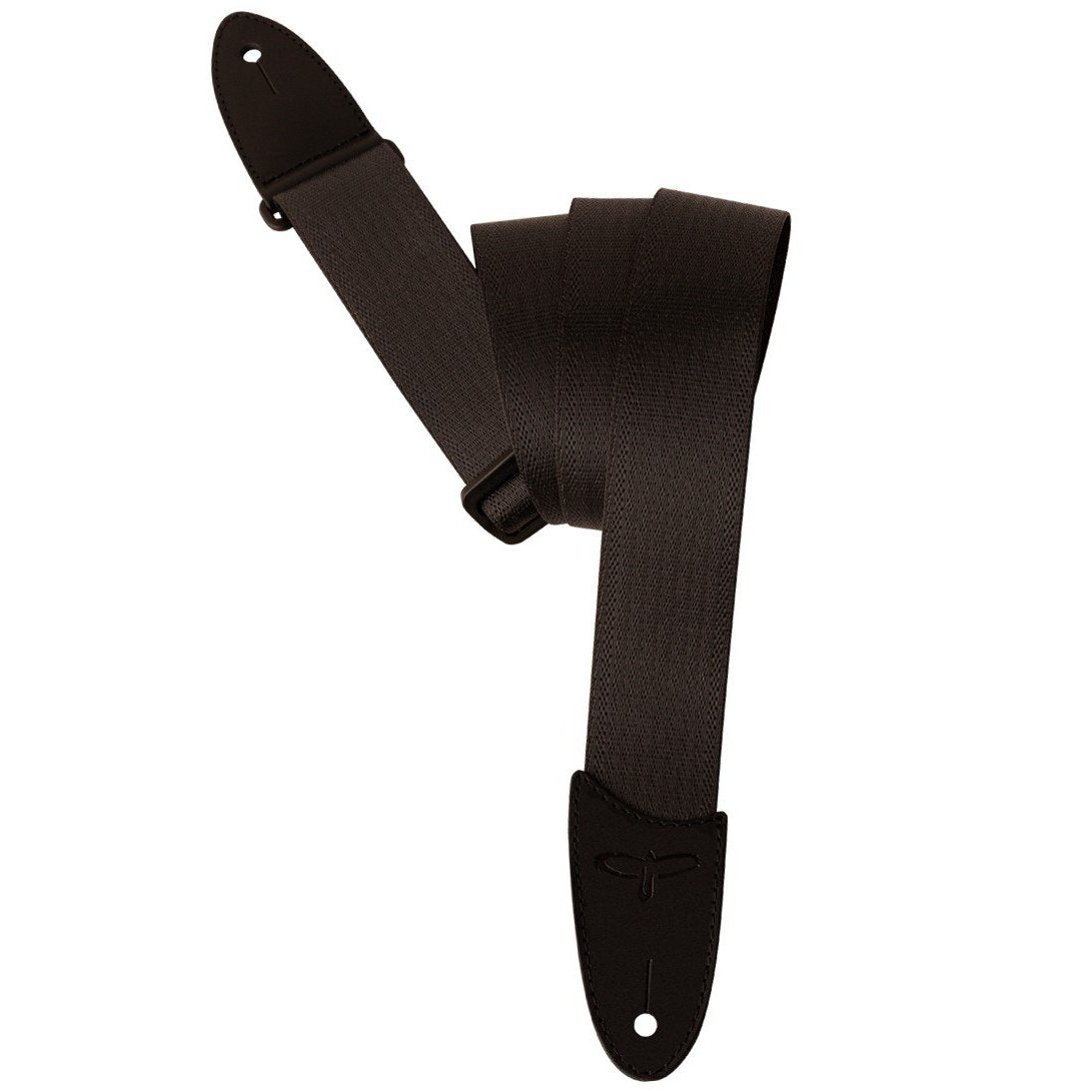 Paul Reed Smith Nylon Seatbelt Guitar Strap-Charcoal-Music World Academy