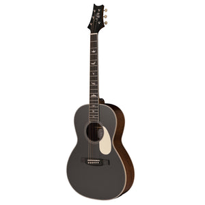 Paul Reed Smith SE Parlor Acoustic/Electric Guitar with Fishman Sonotone Pickup & Gig Bag-Satin Black Top-Music World Academy