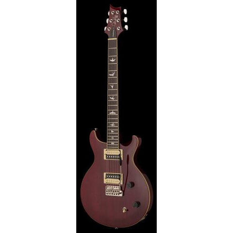 Paul Reed Smith SE Santana Standard Electric Guitar-Vintage Cherry (Discontinued)-Music World Academy