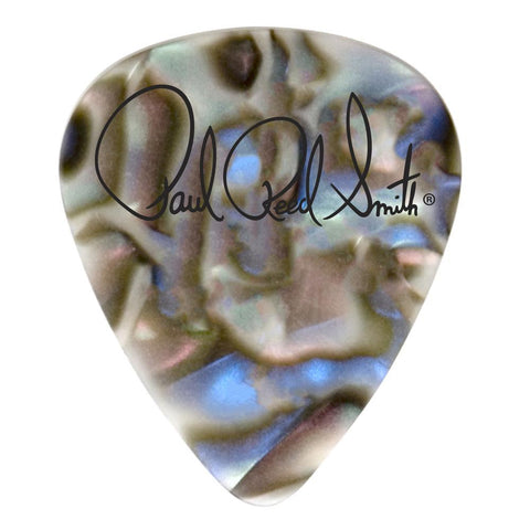 Paul Reed Smith Standard Celluloid Guitar Picks Medium 12-Pack-Abalone Shell-Music World Academy