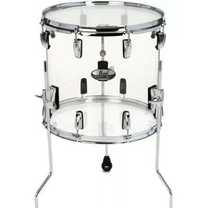 Pearl CRB1615F-C730 Crystal Beat 16x15 Acrylic Floor Tom-Ultra Clear-Music World Academy