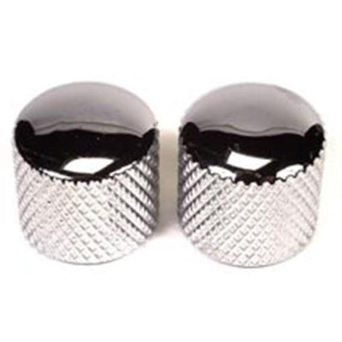 Peavey Dome Style Guitar Knobs-Chrome-Music World Academy