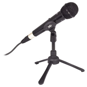 Peavey Microphone Desktop Tripod Stand-Black-Music World Academy