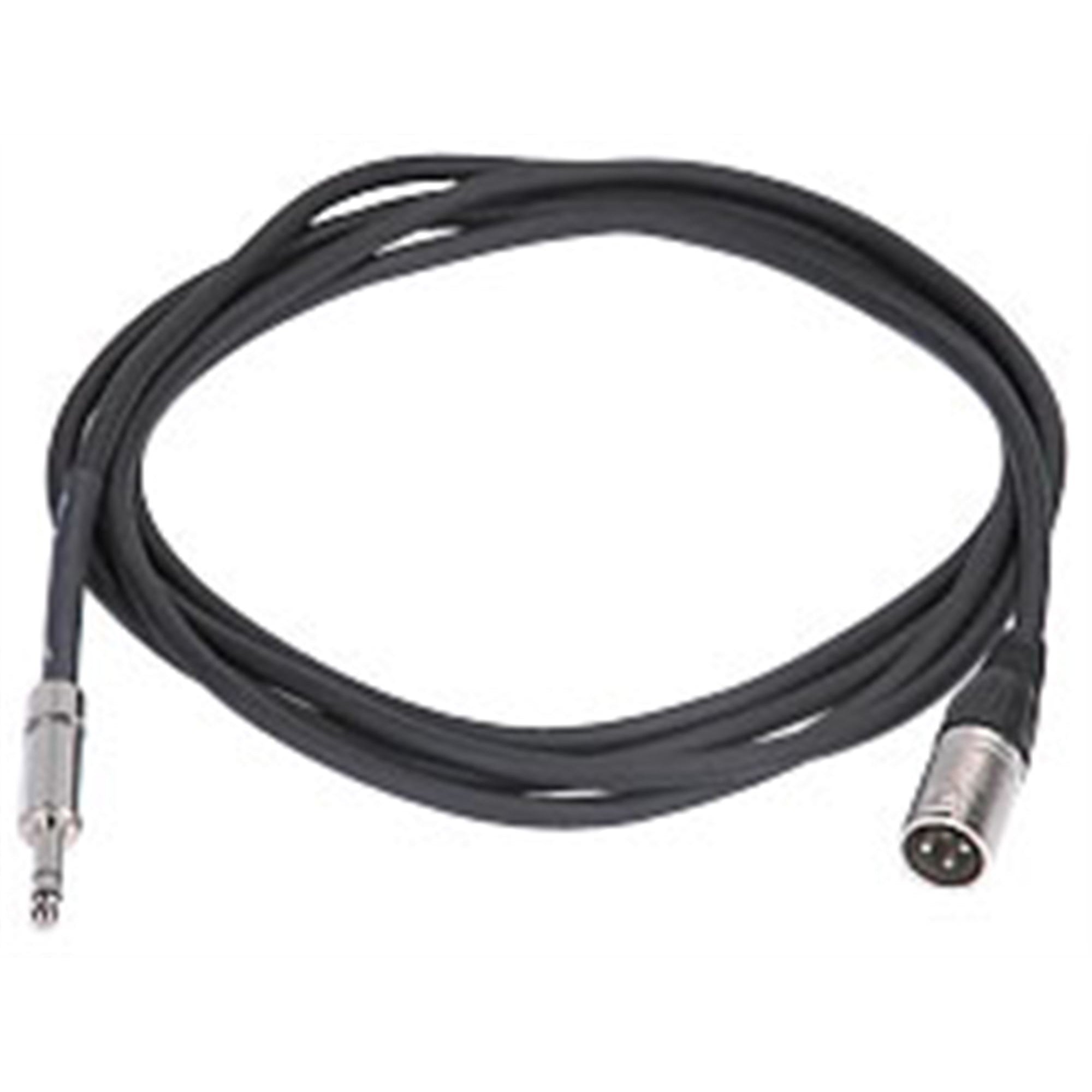 Peavey PV Series Balanced Cable 1/4" Male TRS-XLR Male-20ft-Music World Academy