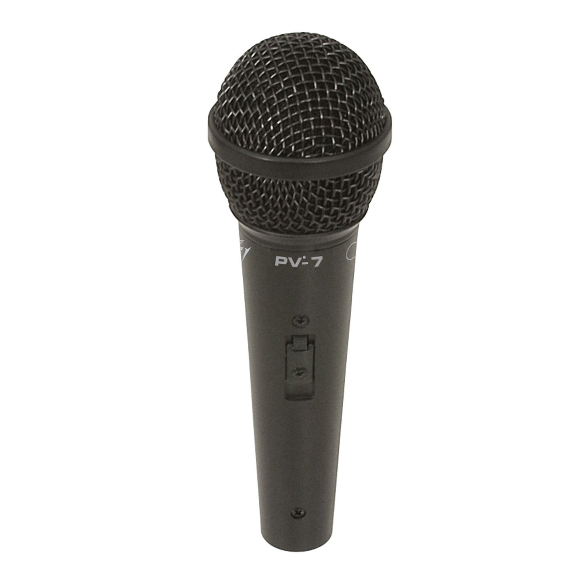 Peavey PV7 Cardiod Dynamic Microphone with 1/4"-XLR Cable, 18ft-Music World Academy