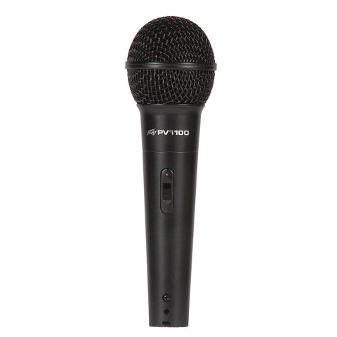 Peavey PVi100 Vocal Microphone with 1/4" Cable and Carrying Bag-Music World Academy