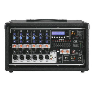 Peavey PVi6500 6-Channel Powered Mixer with Effects and Bluetooth-400 Watts-Music World Academy