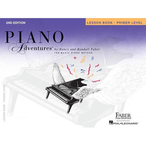 Piano Adventures 420168 Lesson Book Primer Level-Music World Academy
