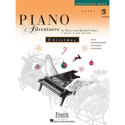 Piano Adventures Level 2B Piano Christmas Book-Music World Academy