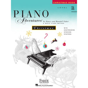 Piano Adventures Level 3A Piano Christmas Book-Music World Academy