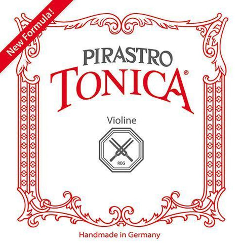 Pirastro 412021 Tonica 4/4 Scale Violin Strings with Ball End Steel E-Music World Academy