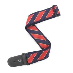 Planet Waves 2" "Tie" Guitar Strap-Blue/Red-Music World Academy