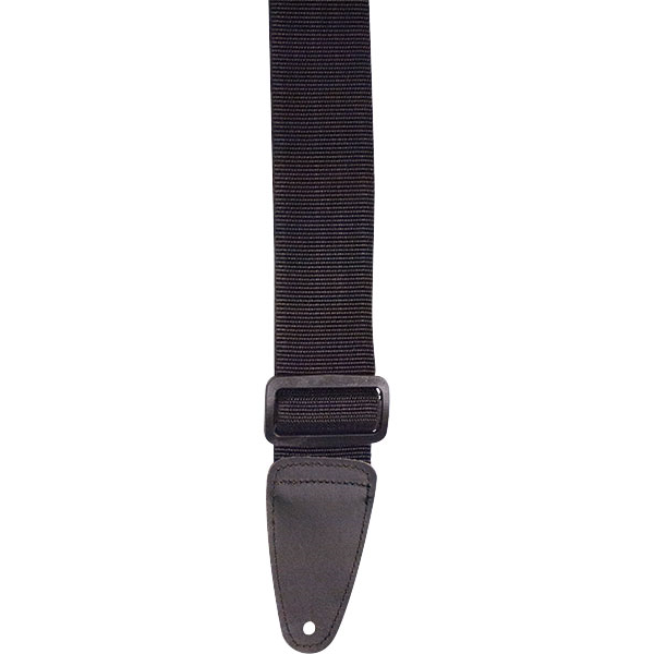 Profile PGS100-BK Nylon 2" Guitar Strap-Black-Music World Academy