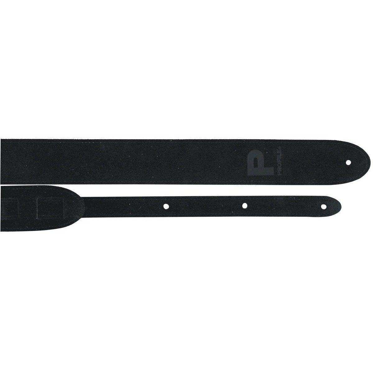 Profile PGS750-BK Suede 2" Guitar Strap-Black-Music World Academy