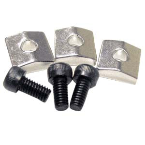 Profile PLB001-CR Nut Block with Screw 3-Pack Chrome-Music World Academy