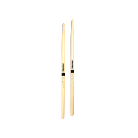 Promark FBH550TW Forward Balance 5A Drumsticks Wood Tip Hickory (Discontinued)-Music World Academy