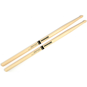 Promark FBH580TW Forward Balance 55A Drumsticks Wood Tip Hickory-Music World Academy