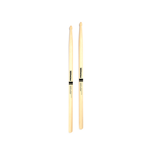 Promark FBH595TW Forward Balance .595" Drumsticks Wood Tip Hickory (Discontinued)-Music World Academy