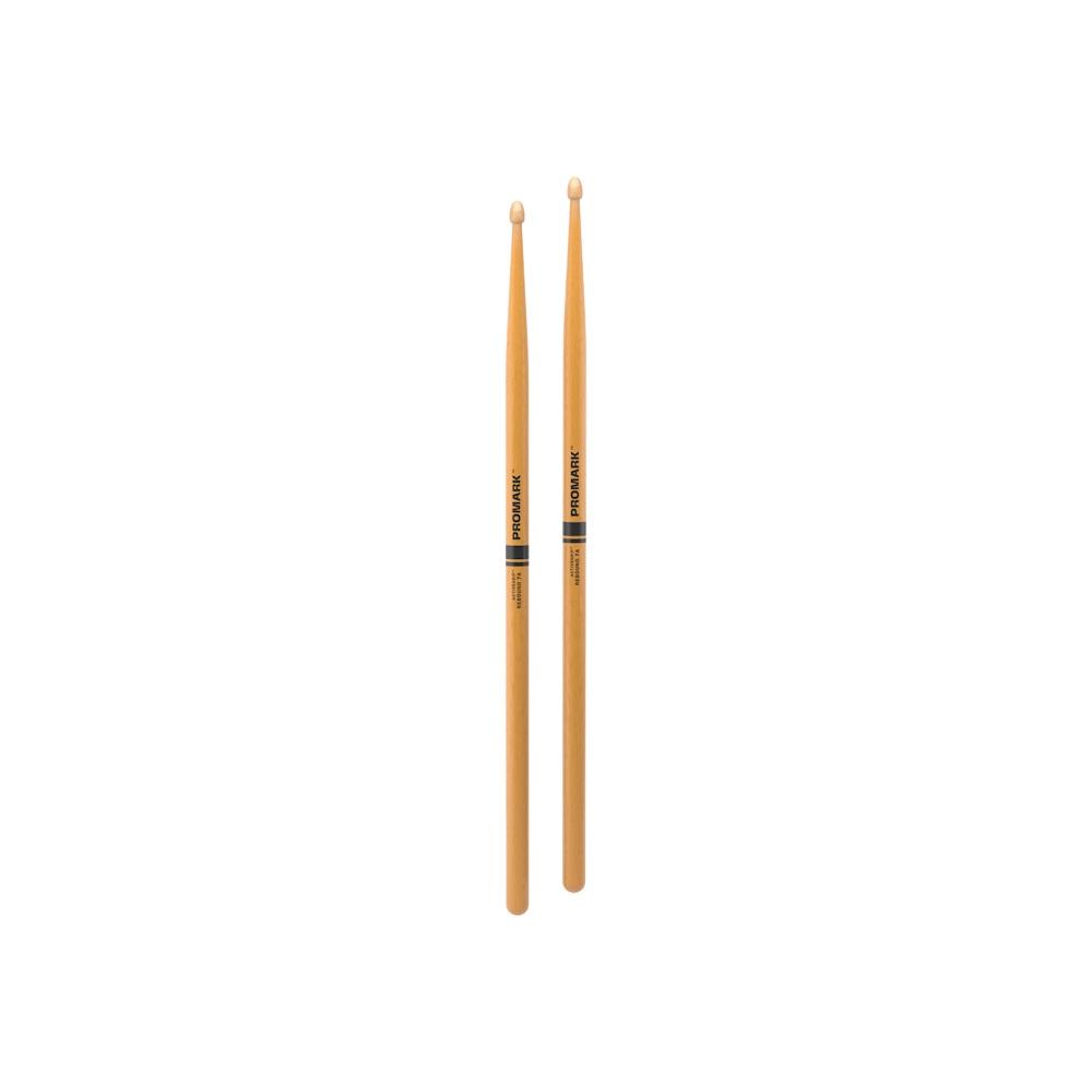 Promark R7AAGC 7A Active Grip Clear Rebound Hickory Drumstick-Music World Academy