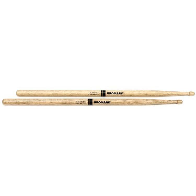 Promark RBO565AW Rebound Balance 5A Drumsticks Acorn Wood Tip Oak (Discontinued)-Music World Academy