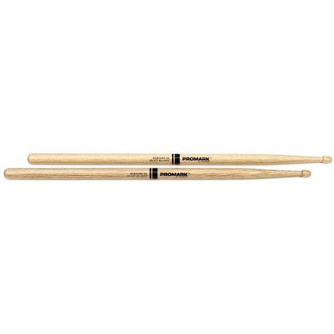 Promark RBO565AW Rebound Balance 5A Drumsticks Acorn Wood Tip Oak (Discontinued)-Music World Academy