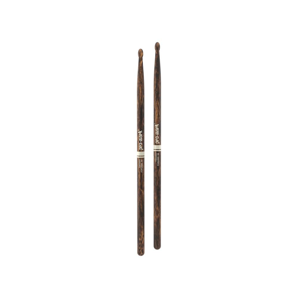 Promark TX5BW-FG Drumsticks 5B Wood Tip Firegrain Hickory-Music World Academy