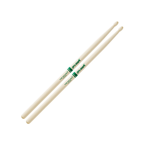 Promark TXR5BW Drumsticks "The Natural" 5B Wood Tip American Hickory-Music World Academy