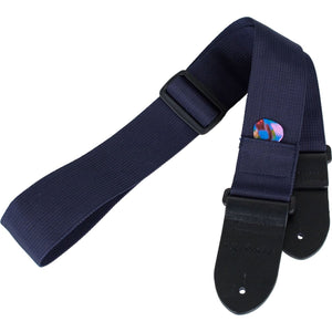 Protec POLYST-BX Guitar Strap with Pick Pocket-Blue-Music World Academy