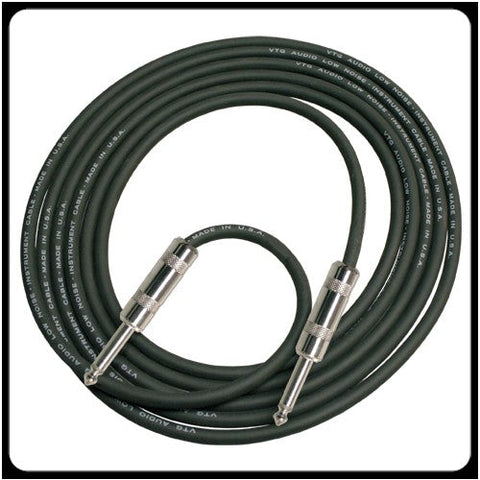 Rapco G1-1 Instrument Cable 1/4 Male-1/4 Male 1ft-Music World Academy