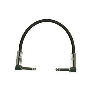 Rapco G1-2RR Patch Cable 1/4" Male Right Angled-1/4" Male Right Angled 2ft-Music World Academy