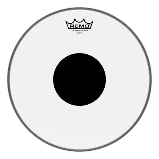 Remo CS-0310-10 Controlled Sound Clear with Black Dot 10"-Music World Academy